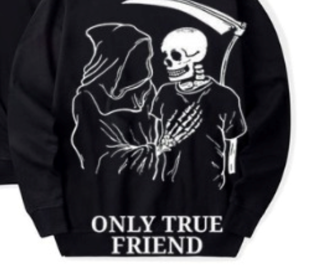 G&C ONLY TRUE FRIEND” Graphic Hoodie