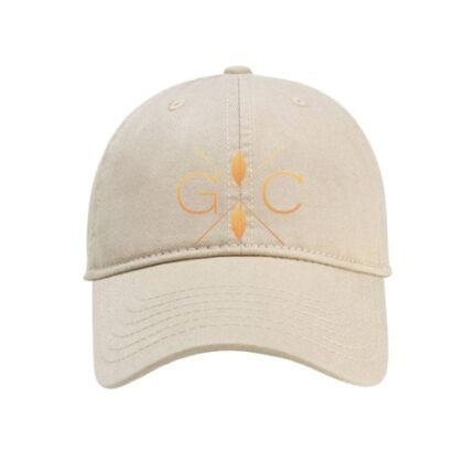 G&C Elegant Beige Cap with Embroidered Logo